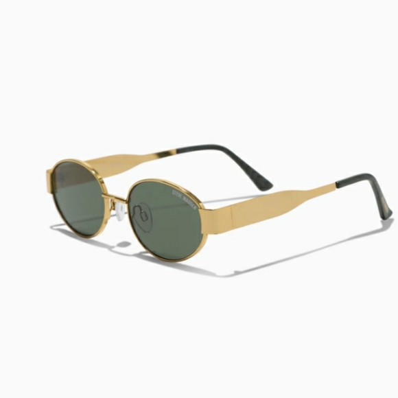 Steve Madden Accessories - Steve Madden Mystie Gold Sunglasses with Dark Lenses And Black Case